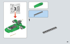 LEGO 75091 instructions page 49 – build guide