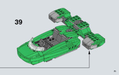 LEGO 75091 instructions page 71 – build guide