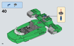 LEGO 75091 instructions page 72 – build guide
