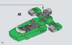 LEGO 75091 instructions page 76 – build guide