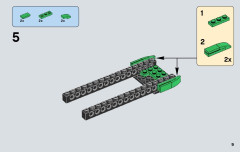 LEGO 75091 instructions page 9 – build guide