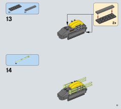 LEGO 75092 instructions page 11 – build guide