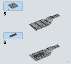 LEGO 75092 instructions page 19 – build guide