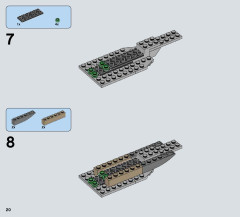 LEGO 75092 instructions page 20 – build guide