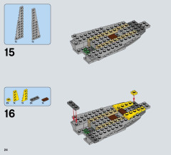 LEGO 75092 instructions page 24 – build guide