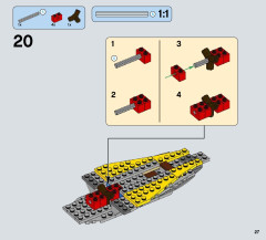 LEGO 75092 instructions page 27 – build guide