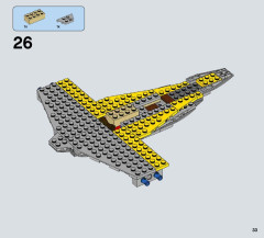 LEGO 75092 instructions page 33 – build guide