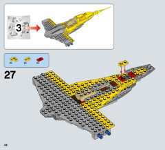 LEGO 75092 instructions page 34 – build guide