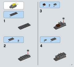 LEGO 75092 instructions page 7 – build guide