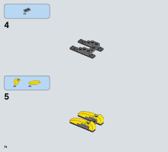 LEGO 75092 instructions page 74 – build guide