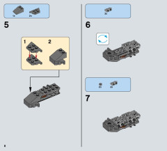 LEGO 75092 instructions page 8 – build guide