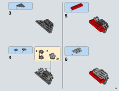 LEGO 75093 instructions page 39 – build guide