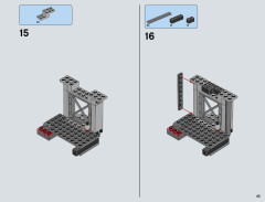 LEGO 75093 instructions page 43 – build guide