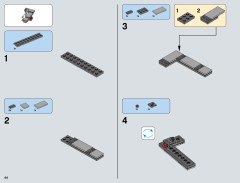 LEGO 75093 instructions page 44 – build guide