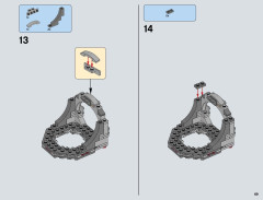 LEGO 75093 instructions page 69 – build guide