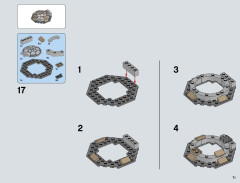 LEGO 75093 instructions page 71 – build guide
