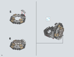 LEGO 75093 instructions page 72 – build guide