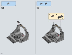 LEGO 75093 instructions page 78 – build guide