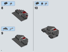 LEGO 75093 instructions page 8 – build guide