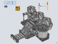 LEGO 75093 instructions page 83 – build guide