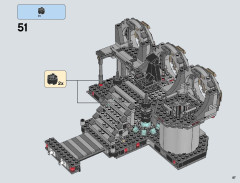 LEGO 75093 instructions page 87 – build guide