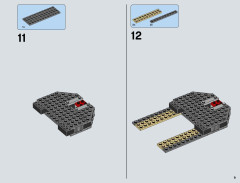 LEGO 75093 instructions page 9 – build guide