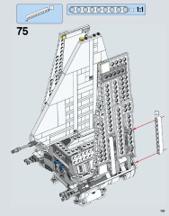 LEGO 75094 instructions page 133 – build guide