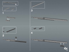 LEGO 75095 instructions page 107 – build guide