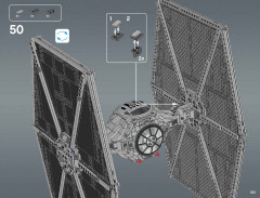 LEGO 75095 instructions page 123 – build guide