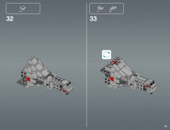LEGO 75095 instructions page 33 – build guide