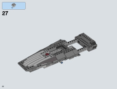 LEGO 75096 instructions page 22 – build guide