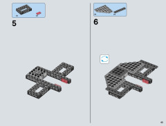 LEGO 75096 instructions page 43 – build guide