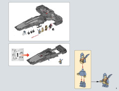 LEGO 75096 instructions page 5 – build guide