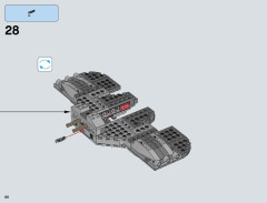 LEGO 75096 instructions page 66 – build guide