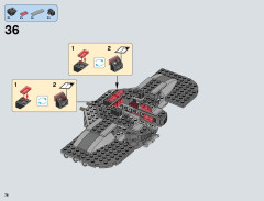 LEGO 75096 instructions page 76 – build guide