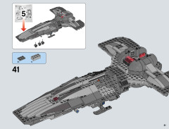 LEGO 75096 instructions page 81 – build guide