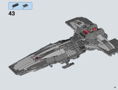 LEGO 75096 instructions page 83 – build guide