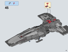 LEGO 75096 instructions page 85 – build guide