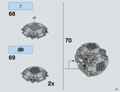LEGO 75098 instructions page 259 – build guide