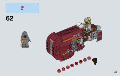 LEGO 75099 instructions page 43 – build guide