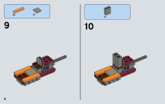 LEGO 75099 instructions page 8 – build guide