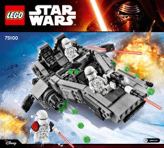 LEGO 75100 instructions page 1 – build guide