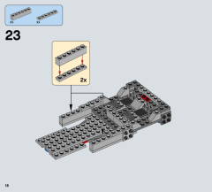 LEGO 75100 instructions page 18 – build guide