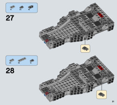 LEGO 75100 instructions page 21 – build guide