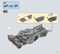 LEGO 75100 instructions page 31 – build guide