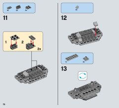 LEGO 75100 instructions page 70 – build guide