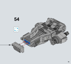 LEGO 75100 instructions page 75 – build guide