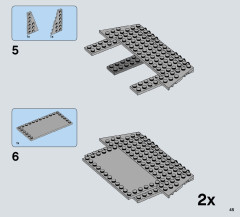 LEGO 75101 instructions page 45 – build guide
