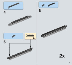 LEGO 75101 instructions page 59 – build guide