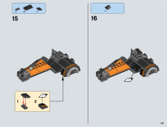 LEGO 75102 instructions page 107 – build guide